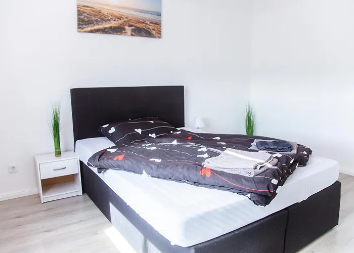 Smart-tv, Kueche, Balkon Apartman Emden